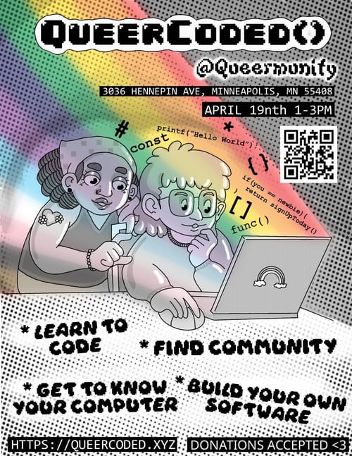 QueerCoded Learn to Code Workshop